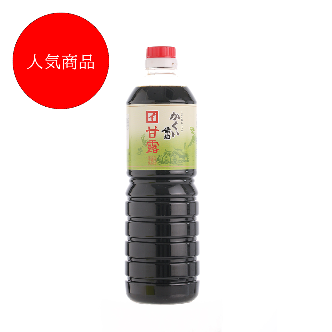 濃口醤油　甘露 1000ml