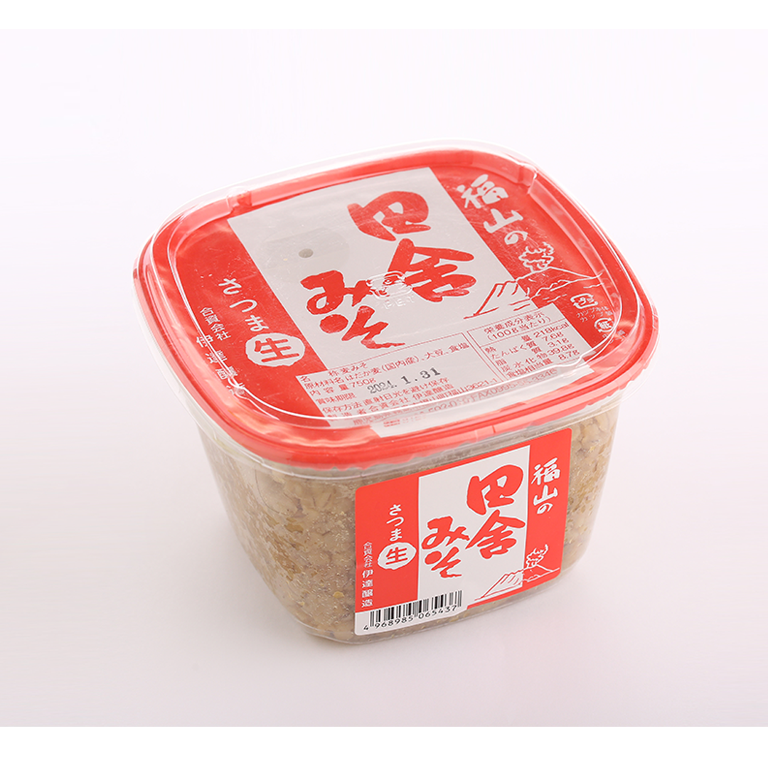 田舎みそ750gカップ(つぶみそ)